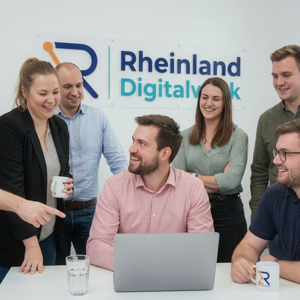 Gemeinsame Besprechung am Besprechungstisch