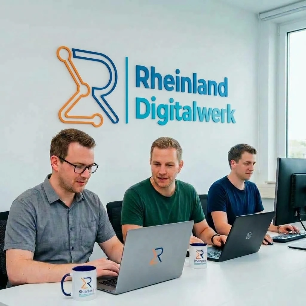 Mitarbeitende bei der Arbeit an Kundenprojekten